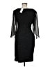 Connected Apparel Black Cocktail Dress Size 8 (petite) - photo 2