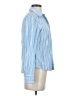 J.Crew Stripes Blue Long Sleeve Button-Down Shirt Size S - photo 4