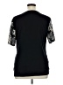 Bay Studio 100% Cotton Black Short Sleeve Blouse Size 1X - photo 2
