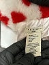 Max Studio 100% Polyester Hearts White Faux Fur Vest Size 7 - 8 - photo 3