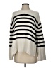 Gap 100% Cotton Stripes Ivory Pullover Sweater Size S - photo 1