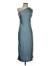BHLDN 100% Polyester Solid Blue Cocktail Dress Size 0 - photo 1