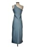 BHLDN 100% Polyester Solid Blue Cocktail Dress Size 0 - photo 2