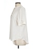 Chico's 100% Polyester Ivory Short Sleeve Blouse Size Lg (2) - photo 5
