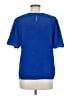 Sara Stephen 100% Polyester Blue Short Sleeve Blouse Size M - photo 2