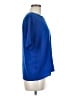 Sara Stephen 100% Polyester Blue Short Sleeve Blouse Size M - photo 4