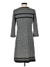 Max Studio Houndstooth Gray Casual Dress Size S - photo 2