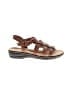 Solanz Brown Sandals Size 7 - photo 1