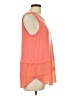 MICHAEL Michael Kors Orange Sleeveless Top Size L - photo 4