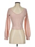 Lush Pink Long Sleeve Top Size S - photo 1