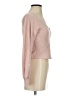 Lush Pink Long Sleeve Top Size S - photo 4