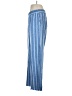 HIGH Stripes Blue Linen Pants Size M - photo 5