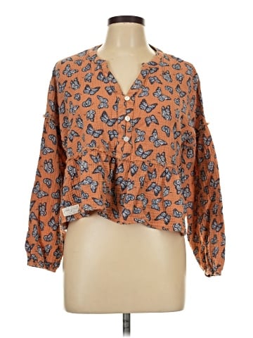 Simply Southern 3/4 Sleeve Blouse (view 1)