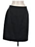 Ellen Tracy Solid Gray Black Formal Skirt Size M - photo 1