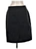 Ellen Tracy Solid Gray Black Formal Skirt Size M - photo 2