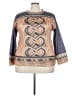 Unbranded Paisley Brown Pullover Sweater Size 3X - photo 1