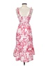 J Gee 100% Polyester Floral Pink Casual Dress Size S - photo 2