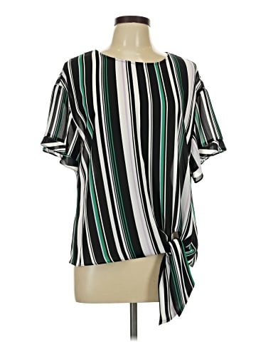 Worthington Short Sleeve Blouse (view 1)
