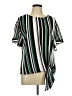 Worthington 100% Polyester Green Short Sleeve Blouse Size L (petite) - photo 1