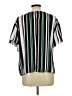 Worthington 100% Polyester Green Short Sleeve Blouse Size L (petite) - photo 2