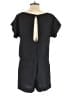 Alice + Olivia Solid Black Romper Size M (estimated) - photo 2