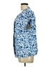 Unbranded 100% Polyester Blue Short Sleeve Blouse Size L - photo 5