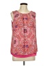 Rose + Olive 100% Polyester Pink Sleeveless Blouse Size L - photo 1