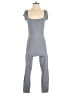 LACAUSA Solid Gray Jumpsuit Size M (estimated) - photo 1
