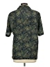 DonnKenny Classics 100% Polyester Stars Green Short Sleeve Blouse Size L - photo 2