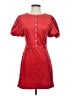 TCEC 100% Polyester Red Casual Dress Size S - photo 1