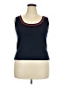 Peruvian Connection Blue Sweater Vest Size 2X (estimated) - photo 1