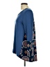 Sun & Moon Blue Long Sleeve Blouse Size L - photo 5