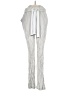 Acler Stripes Silver Casual Pants Size 4 - photo 1