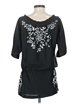 White House Black Market 3/4 Sleeve Blouse (view 2)