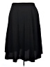 Emery Rose Solid Black Formal Skirt Size 3XL - photo 2