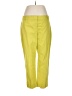 Talbots Solid Yellow Casual Pants Size 16 - photo 1