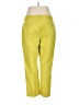 Talbots Solid Yellow Casual Pants Size 16 - photo 2