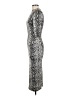 Alice + Olivia Animal Print Silver Cocktail Dress One size - photo 5