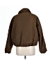 Zara 100% Polyester Solid Brown Jacket Size L - photo 2