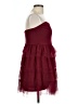 Lulus 100% Polyester Burgundy Cocktail Dress Size L - photo 4