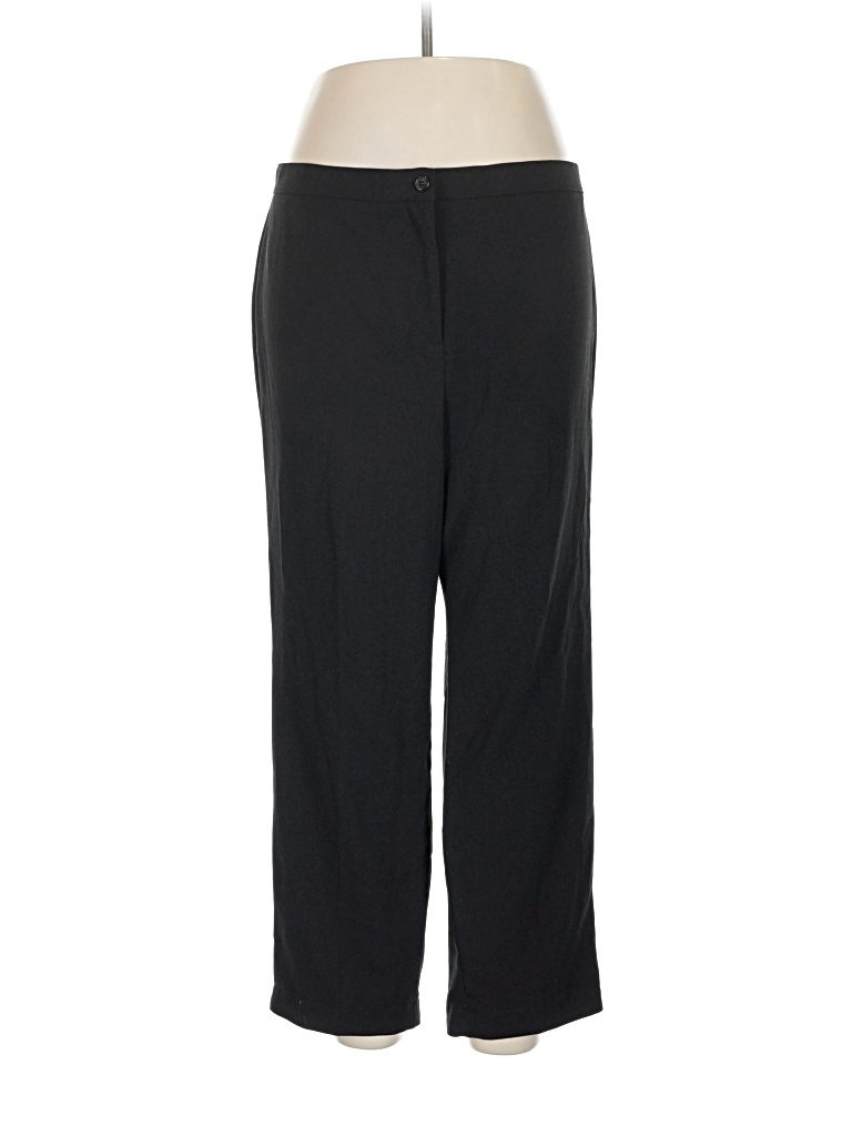 Pre-owned Laura Scott Dress Pants In Black