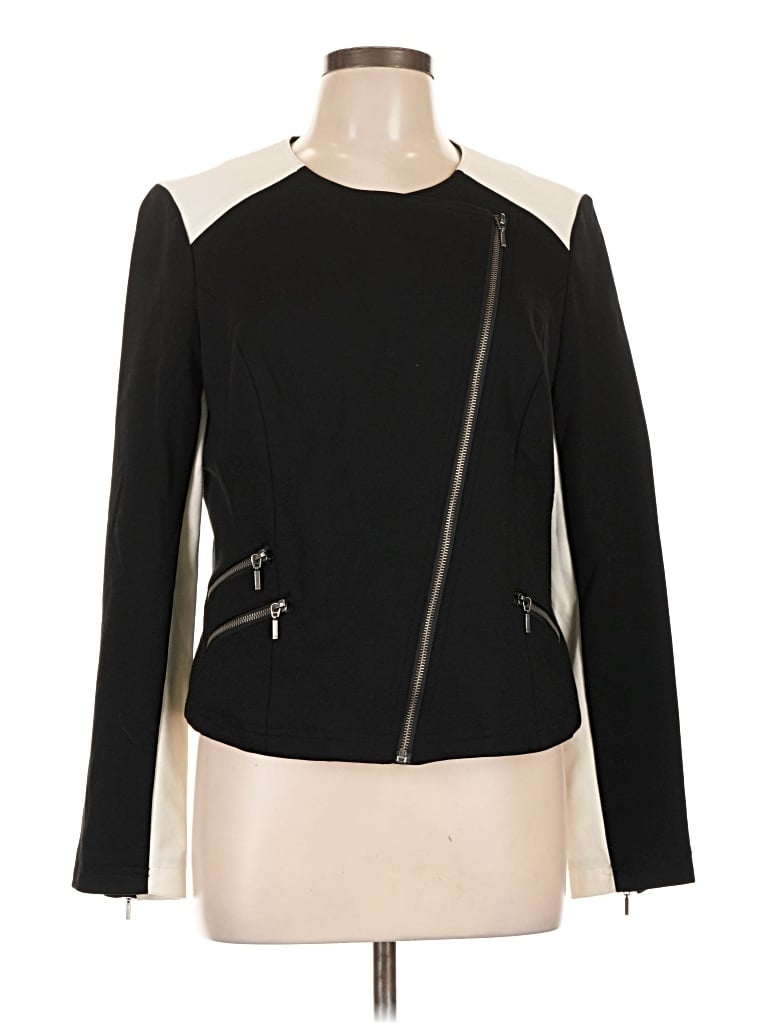 Pre-owned Inc International Concepts Jacket In Black