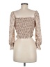 Dress Forum 100% Polyester Ivory 3/4 Sleeve Blouse Size M - photo 2