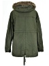 Forever 21 100% Polyester Green Jacket Size L - photo 2