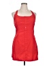 Shein 100% Polyester Red Casual Dress Size XL - photo 1