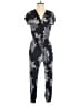 VICI 100% Viscose Graphic Black Jumpsuit Size S - photo 1