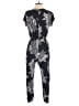 VICI 100% Viscose Graphic Black Jumpsuit Size S - photo 2