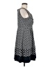 Lands' End Polka Dots Black Cocktail Dress Size M (petite) - photo 4