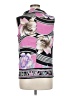 Cache Pink Sleeveless Silk Top Size M - photo 2