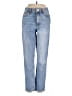 Topshop 100% Cotton Blue Jeans Size 28 waist - photo 1